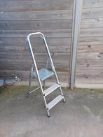 Trapladder 3tr alu inklapbaar weinig gebruikt geweest p23eur, Ophalen