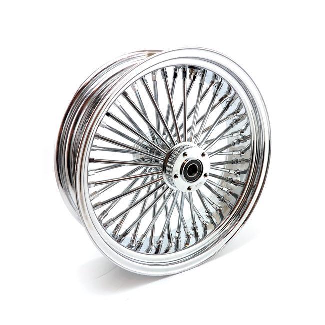Fat spokes achterwiel chroom 5.50 x 18 02-07 Touring/Vrod, Motoren, Onderdelen | Harley-Davidson, Nieuw, Ophalen