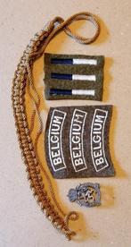 Kleine groep Belgische troepen in Engeland Piron Brigade, Ophalen of Verzenden, Landmacht, Lintje, Medaille of Wings