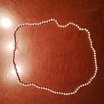 collier perle, Handtassen en Accessoires, Kettingen, Ophalen of Verzenden, Zo goed als nieuw, Wit, Goud