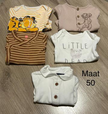 5 rompers lange mouw beschikbaar voor biedingen