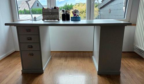 Bureau avec rangements, Huis en Inrichting, Bureaus, Gebruikt, Bureau, Ophalen