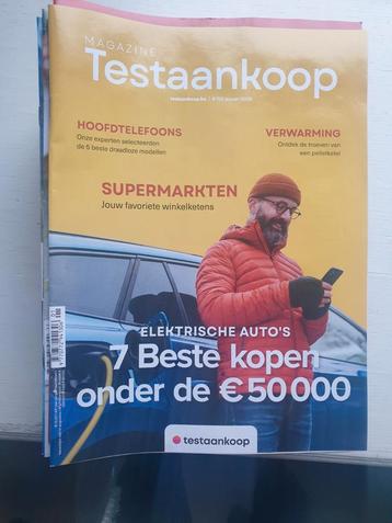 62 exemplaren Testaankoop, Budget&Recht en Gezond ('21-'25)  beschikbaar voor biedingen