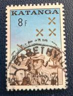 Tampon Katanga OBP 80, Timbres & Monnaies, Enlèvement ou Envoi, Affranchi