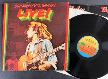BOB MARLEY & WAILERS - Live! ( LP; w/poster ) beschikbaar voor biedingen