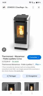 Poêle à pellets thermoRossi 7,7 kw, Doe-het-zelf en Bouw, Ophalen, Gebruikt, Kachel