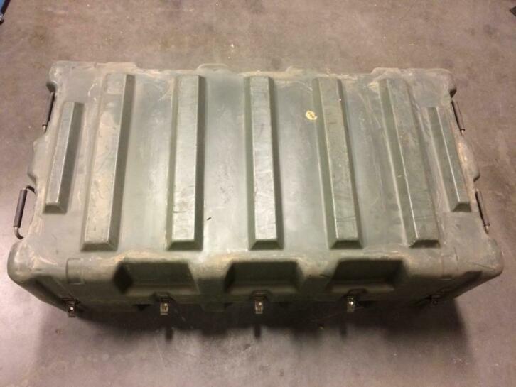 Hardigg kunststof koffer 110x60x44 amerikaans leger, Auto diversen, Dakkoffers