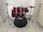 Pearl-batterij compleet, Muziek en Instrumenten, Drumstellen en Slagwerk, Ophalen, Zo goed als nieuw, Pearl