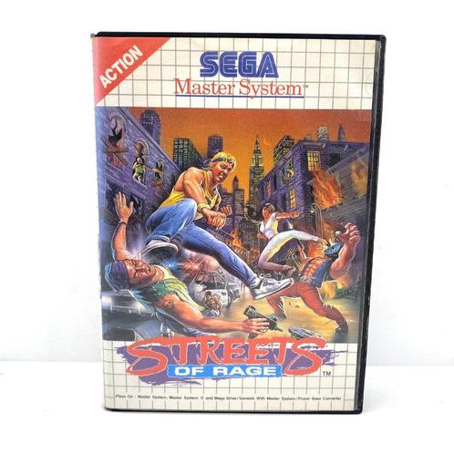 Streets Of Rage Sega Master System, Games en Spelcomputers, Games | Sega, Gebruikt, Master System, Ophalen of Verzenden