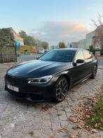 Bmw 740e 2017, Auto's, BMW, Automaat, Leder, Euro 6, Zwart