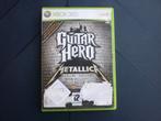 Jeu XBOX 360 - Guitar Hero Metallica, Games en Spelcomputers, Gebruikt, Ophalen of Verzenden, Muziek