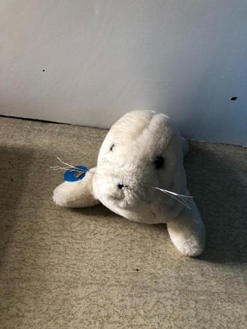 phoque blanc en peluche Dakin - animal en peluche, Enlèvement ou Envoi