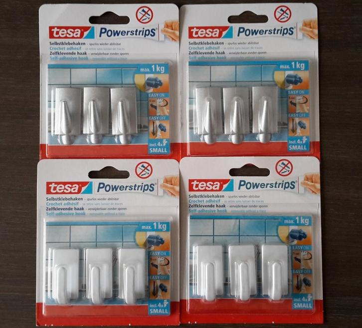 Lot / partij TESA zelfklevende haken ( NIEUW ), Huis en Inrichting, Woonaccessoires | Kapstokken, Nieuw, Ophalen of Verzenden