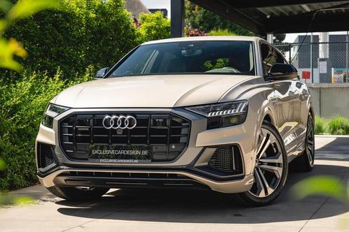 Audi Q8 55 TFSI QUATTROS-Line Vikunja Beige!, Autos, Audi, Entreprise, Q8, Caméra 360°, 4x4, ABS, Phares directionnels, Régulateur de distance