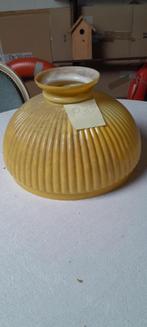 Gele opalinen kap Lampe Belge, Antiek en Kunst, Ophalen