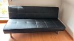 Zwarte slaapbank IKEA 107x180, Huis en Inrichting, Slaapkamer | Slaapbanken, Ophalen, Gebruikt, Zwart, 190 cm of minder