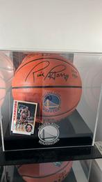 Ballon + carte dédicassés par Rick Barry + COA, Ophalen of Verzenden, Zo goed als nieuw, Bal