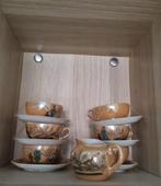 6 Japanse porseleinen kop en schotels, Antiek en Kunst, Verzenden