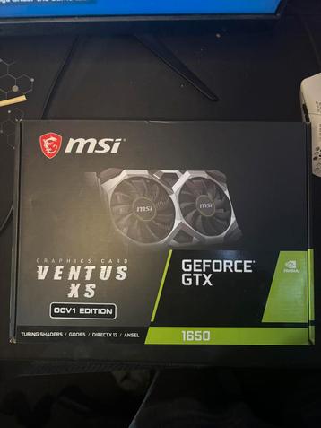 Gtx 1650 ventus xs ocv1 edition beschikbaar voor biedingen