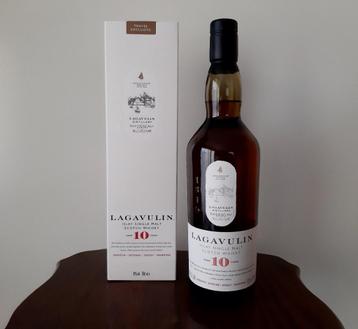 Whisky Lagavulin 10 years Single Malt 70cl disponible aux enchères