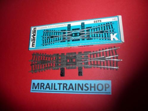 2275 MARKLIN HO-Krail interrupteur mince anglais longueur de, Hobby & Loisirs créatifs, Trains miniatures | HO, Comme neuf, Rails