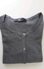 Bpc collection : grijs vest cardigan mooie knoopjes , mt M, Kleding | Dames, Truien en Vesten, Maat 38/40 (M), Ophalen of Verzenden