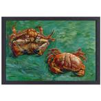 Deux crabes - Toile Vincent van Gogh + cadre de cuisson 70x5, Maison & Meubles, Accessoires pour la Maison | Peintures, Dessins & Photos