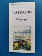 De Post folder Waterloo 1990, Postzegels en Munten, Postzegels | Europa | België, Ophalen of Verzenden