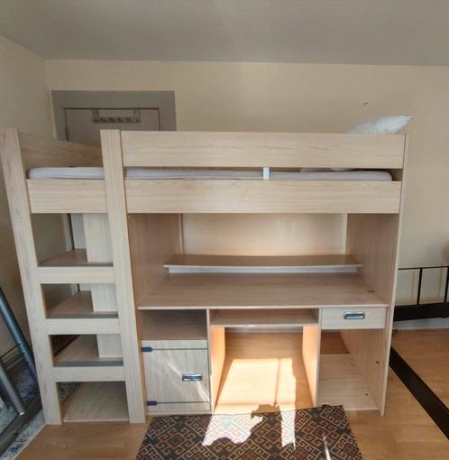 Bureau bed, Maison & Meubles, Chambre à coucher | Lits superposés & Lits mezzanines, Utilisé, Autres types, 80 cm, 190 cm ou moins