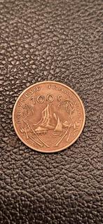 #2#  frans Polynesië 100 francs 1976, Timbres & Monnaies, Monnaies | Océanie, Enlèvement ou Envoi