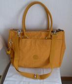 Kipling Grote boodschappentas geel oranje fluo + aap, Ophalen of Verzenden, Gebruikt, Oranje, Kipling