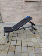 Fitnessbank + halters, Sport en Fitness, Ophalen, Gebruikt, Fitnessbank