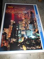 Puzzel Hong Kong skyline - 1000 stukjes, Hobby en Vrije tijd, Ophalen of Verzenden, 500 t/m 1500 stukjes, Legpuzzel, Zo goed als nieuw