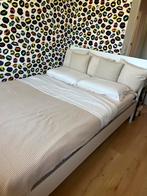 Bed 140x200, Huis en Inrichting, Slaapkamer | Bedden, Ophalen, Gebruikt, Wit, 140 cm