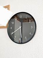 Ikea - Bondis - Horloge murale - Noire - ø 38 cm, Enlèvement ou Envoi, Comme neuf, Analogique, Horloge murale