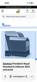 Nieuwe uitbouw Dorema President (voor 250, XL 280 en XL 300), Ophalen, Dorema