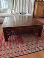 Table basse chinoise/bois massif sculpté à la main, Enlèvement
