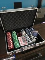 Poker koffer - zo goed als nieuw, Drie of vier spelers, Ophalen of Verzenden, Zo goed als nieuw