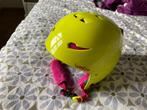 Skihelm geel - roos Wedze maat 48-52 cm, Ophalen, Zo goed als nieuw, Overige typen