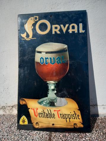 Plaque Trappiste d'Orval, Enlèvement ou Envoi, Utilisé
