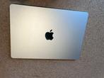 Macbook Air 13.6inch Silver M2 Garantie tot okt 2025, Ophalen, Gebruikt, 256 GB, 8 GB
