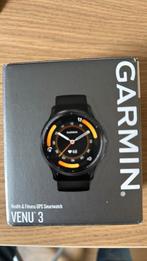 Garmin Venu 3 zwart - 2024, Ophalen of Verzenden, Zo goed als nieuw, Zwart