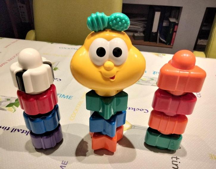 Stapel blokken voor baby en peuter, Kinderen en Baby's, Speelgoed | Educatief en Creatief, Zo goed als nieuw, Bouwen, Ophalen