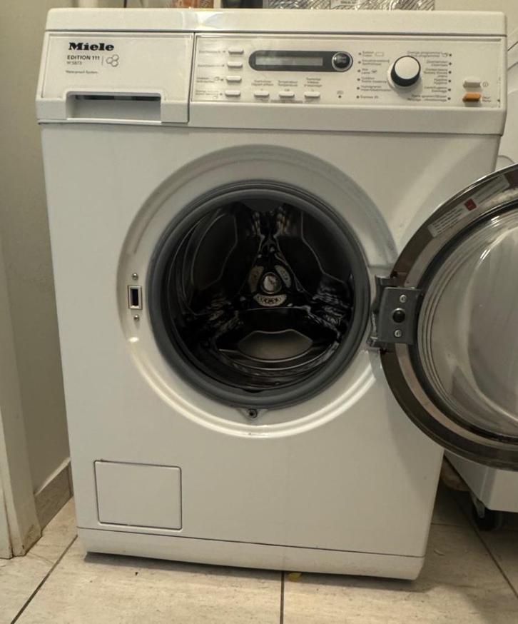 miele wasmachine, Elektronische apparatuur, Wasmachines, Gebruikt, 8 tot 10 kg, Energieklasse A of zuiniger, Ophalen