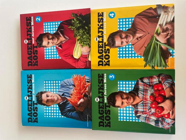 Jeroen Meus - dagelijkse kost 1-4, Boeken, Kookboeken, Ophalen of Verzenden