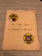 Abbl  fusilier bataillon  17 remagen  pilsen 1944 1945, Verzamelen, Ophalen of Verzenden
