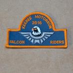 Falcon Riders Keebee Motorrum Kleine Brogel, Embleem of Badge, Luchtmacht, Ophalen of Verzenden