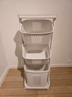 Wassorteerder - Handmatige wasmand met 3 vakken, Huis en Inrichting, Kunststof, 100 tot 150 cm, Zo goed als nieuw, 3 of 4 laden
