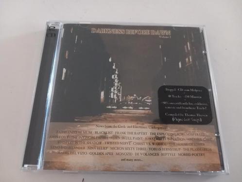 2CD Darkness Before Dawn Gothique Rock New Wave Electro, CD & DVD, CD | Rock, Neuf, dans son emballage, Alternatif, Enlèvement ou Envoi