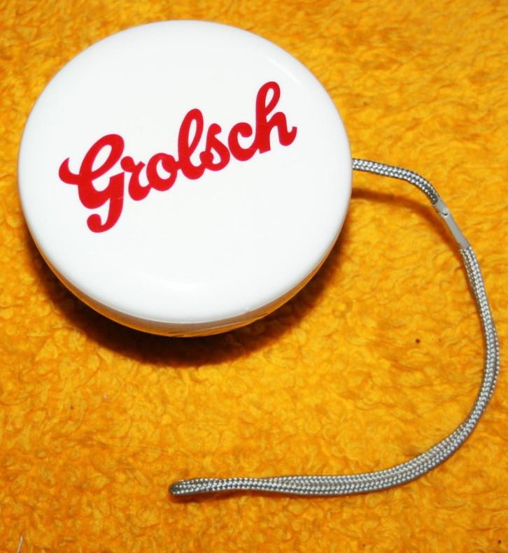 Grolsch Radiootje In De Vorm Van Een Grolsch Beugelflesdop, Verzamelen, Merken en Reclamevoorwerpen, Zo goed als nieuw, Gebruiksvoorwerp